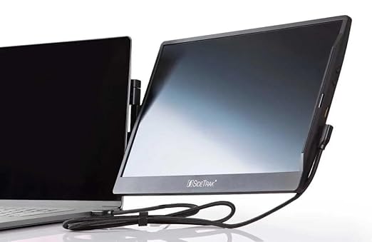 LUXOR SideTrak Swivel HD 14 Inch Attachable Portable Monitor