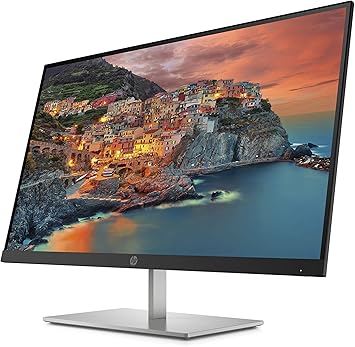 HP Pavilion 27 Quantum Dot Display, VESA Certified HDR, Quantum Dot Resolution, DCI-P3 Technology, Ultra-Thin Design (5DQ99AA)