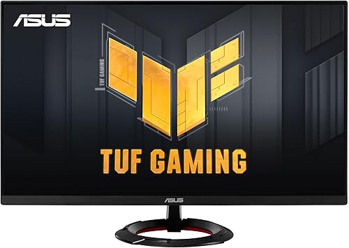 ASUS TUF Gaming 27” 1080P Monitor (VG279Q3R) - Full HD, 180Hz, Fast IPS, Extreme Low Motion Blur, 1ms, FreeSync, Variable Overdrive, Shadow Boost, Eye Care, 100% sRGB, 3 yr Warranty