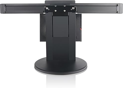 Lenovo Tiny in One - Stand for 2 Monitors/Mini PC - for Thinkcentre M600 10G8, 10G9, 10Ga and More - Black