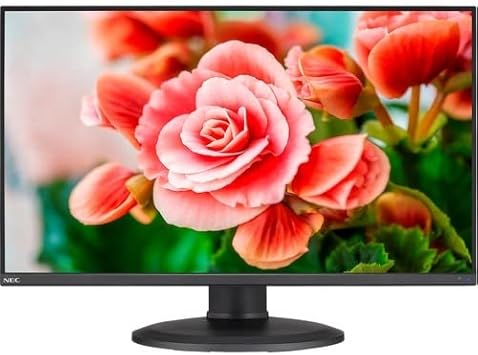 NEC E273F-BK MultiSync - LED Monitor - 27 inch - 1920 x 1080 Full HD (1080p) - IPS - 250 cd/m2-5000:1-6 ms - HDMI, DisplayPort, USB-C - Black