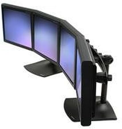 Ergotron Arms 100 Series - Monitor Stand (Quad) - Black