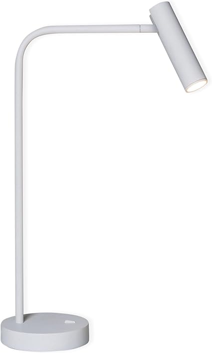 Astro Enna Desk LED, Indoor Table Lamp, Dry Rated (Matt White) High Power LED, Designed in Britain - 1058092-3 Years Guarantee