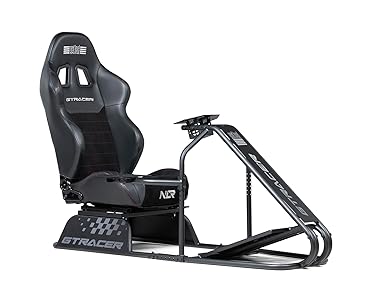 Next Level Racing Gaming Racing Simulator Cockpit - Black | GTRacer | NLR-R001