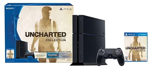 PlayStation 4 500GB Console - Uncharted: The Nathan Drake Collection Bundle (Physical Disc)[Discontinued]