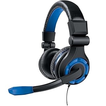 dreamGEAR Grx-340 High Performance, Wired Stereo Gaming Headset for PS5/PS4: 40mm Drivers, Compatible with Xbox One/Series X and S/Switch