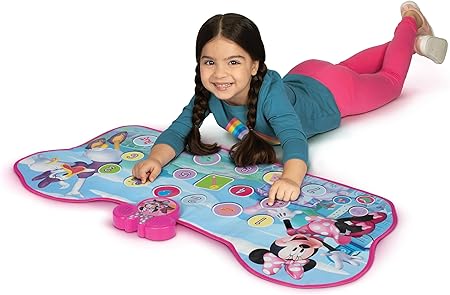 Minnie Mouse Electronic Learning Activity Mat 3ft Activity Memory Game Learning Mat - 3 Interactive Ways to Play!