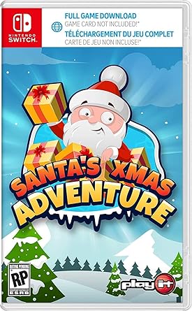 Santa's Xmas Adventure Complete Edition (game download code in box) - Nintendo Switch