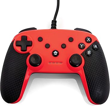 Wired Controller for The Nintendo Switch in Red