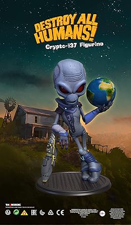 Destroy All Humans Crypto Statue