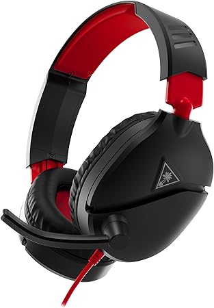 Turtle Beach Recon 70 Gaming Headset for Nintendo Switch, Xbox Series X, S, Xbox One, PS5, PS4, PlayStation, Mobile, & PC with 3.5mm - Flip-to-Mute Mic, 40mm Speakers - Black