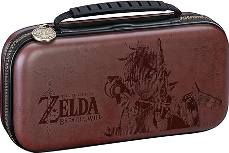 Cokem International Ltd. Nintendo Switch Lite Game Traveler Deluxe Travel Case - The Legend of Zelda, Brown - Nintendo Switch