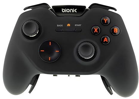 Bionik VULKAN Advanced Wireless Gaming Controller- For Windows PC, Android, Steam and VR Devices with Programmable Paddle Buttons- Dual Connectivity - Android