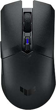 ASUS TUF M4 Gaming Wireless Gaming Mouse | Dual Wireless Modes - Bluetooth/RF 2.4 GHz, 12K DPI Optical Sensor, 6 Programmable Buttons