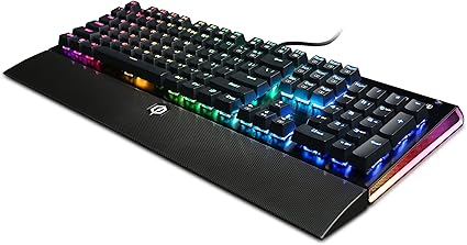 CyberpowerPC Skorpion K2 CPSK302 RGB Mechanical Gaming Keyboard with Kontact ™ Blue (Clicky) Mechanical Switches