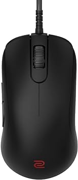 BenQ Zowie S2-C Symmetrical Gaming Mouse | Professional Esports Performance | Driverless | Paracord Cable | Revisioned C-Features | Matte Black | Small Size