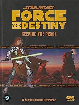 Star Wars Force and Destiny Game Keeping the Peace EXPANSION | Roleplaying Game | Strategy Game For Adults and Kids | Ages 10+ | 2-8 Players | Average Playtime 1 Hour | Made by Fantasy Flight Games