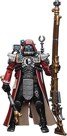 JoyToy Warhammer 40K: Adeptus Mechanicus Skitarii Ranger with Transuranic Arquebus 1:18 Scale Action Figure