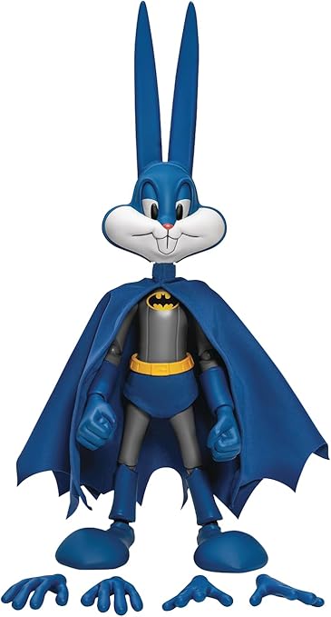 Warner Bros. 100th Anniversary Bugs Bunny as Batman DAH-060B Dynamic 8-ction Previews Exclusive Figure