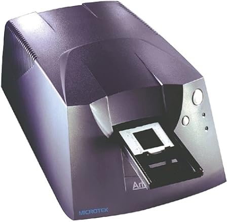 Microtek Artixscan 4000T 35MM Film/Slide 4000DPI 36Bit SCSI Ctlr/CBL/Sl Adap