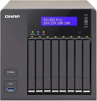 Qnap Network Attached Storage (SS-853-PRO-US)