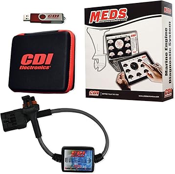 CDI Electronics 531-0119I4 M.E.D.S. Marine Engine Diagnostic System Upgrade/Add-On - MEFI 1-4 Gas Inboards