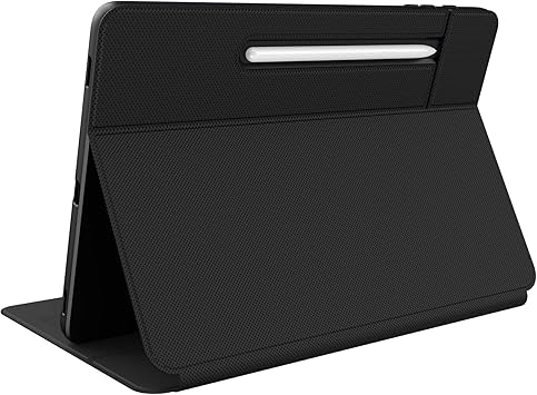 Speck Products Presidio Pro Folio Samsung Galaxy Tab S7+ Case, Black/Black (138614-1050)