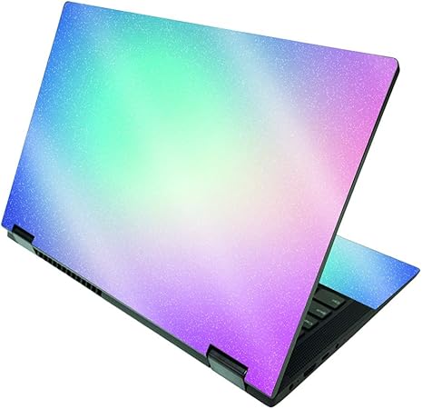 MightySkins Glossy Glitter Skin Compatible with Lenovo IdeaPad Flex 5 2-in-1 15