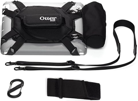 OtterBox UTILITY SERIES LATCH Hand/Shoulder Strap Case for 10-Inch Tablets With Accessory Bag - Non-retail/Ships in Polybag - BLACK