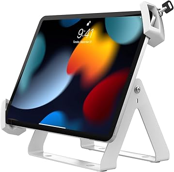 Rotating Mount & Holder – CTA Full Rotation Desk Mount with Universal Security Holder for iPad 10th Gen 10.9