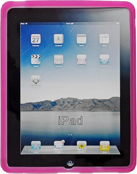 Cellet Hot Pink Jelly Case For Apple iPad