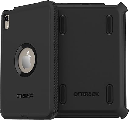 OtterBox Defender Series Case for iPad Mini (6TH GEN) - Black, Rugged, Durable, Multi-Layer Protection, Rugged, Durable, Multi-Layer Protection (Single Unit Ships in Polybag)