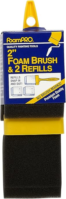 FoamPRO 72-2 Foam Brush & 2 Refills, 2