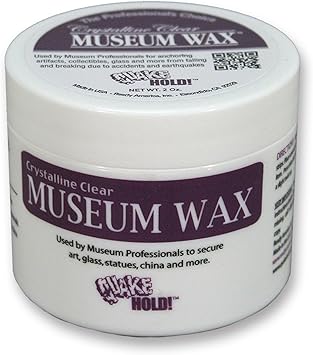 Quakehold! 66111 Museum Wax, Clear 2 Ounce