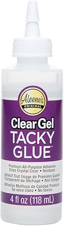 Aleene's Clear Gel Tacky Glue 4oz