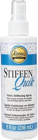 Aleene's 15581 Stiffen-Quick Fabric Stiffening Spray 8oz,Original Version