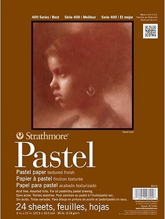 Strathmore 400 Series Pastel Pad, Assorted Colors, 9