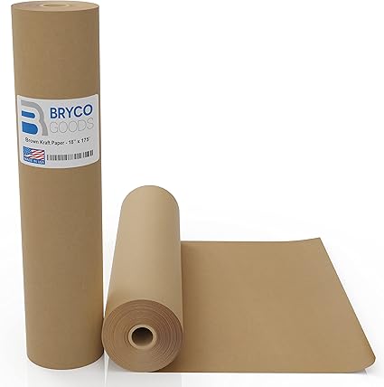 Bryco Goods Jumbo Kraft Paper Roll - Brown - 18