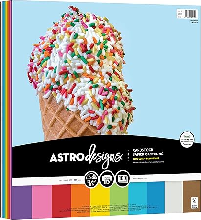 Astrodesigns Crafting Cardstock, 12