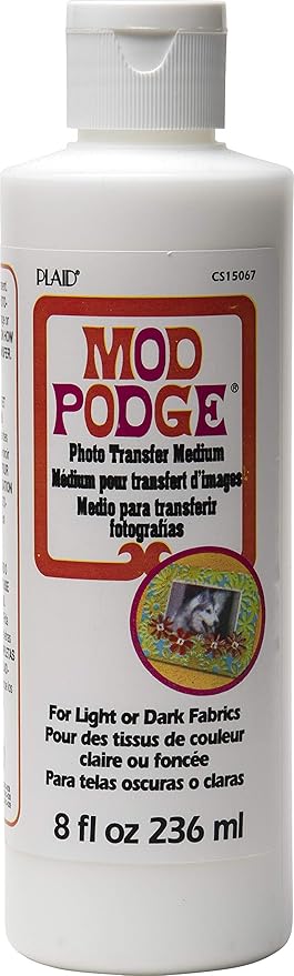 Mod Podge Photo Transfer Medium (8-Ounce), CS15067