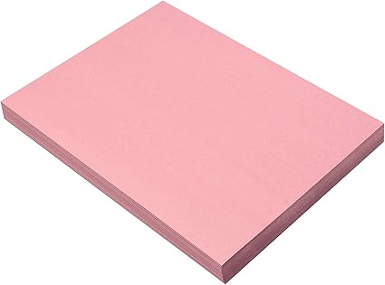 Prang (Formerly SunWorks) Construction Paper, Pink, 9