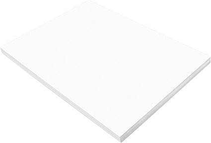 Prang (Formerly SunWorks) Construction Paper, Bright White, 18