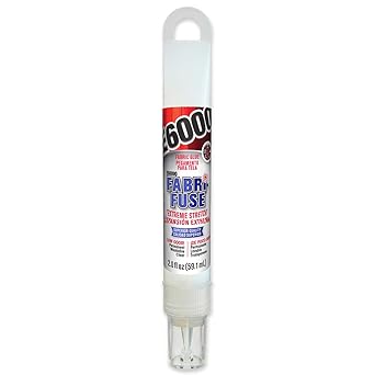 E6000 565000 Fabri-Fuse Adhesive, 2 fl oz Hang Bottle