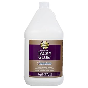 Aleene's Original, 1 Gallon Tacky Glue, 128oz, Clear, 128 Fl Oz