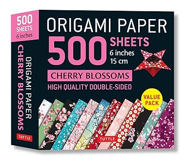 Origami Paper 500 sheets Cherry Blossoms 6