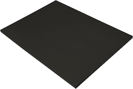 Prang (Formerly SunWorks) Construction Paper, Black, 18