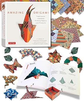 Amazing Origami Kit: Traditional Japanese Folding Papers and Projects [144 Origami Papers with Book, 17 Projects]