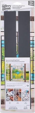 Gallery Glass Instant Lead Lines, 72 ft 1/8