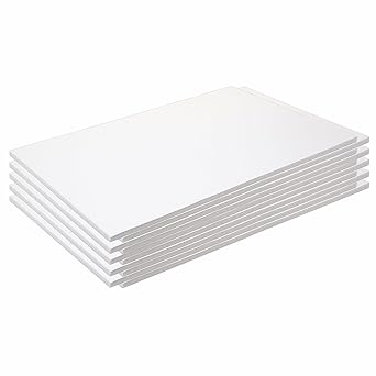 Construction Paper,White,12 inches x 18 inches,500 Sheets,Heavyweight Construction Paper,Crafts,Art,Kids Art,Painting,Coloring,Drawing,Creating,Paper,Art Project,All Purpose