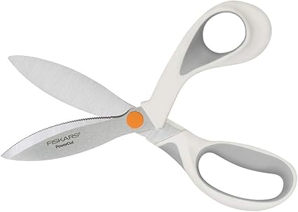 Fiskars SoftGrip PowerCut Fabric and Mixed Media Scissors - 8